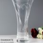 Personalised Vase With Swarovski Crystals, thumbnail 3 of 3