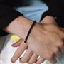 Black Chunky Rope Bracelet Adjustable Chain, thumbnail 6 of 12