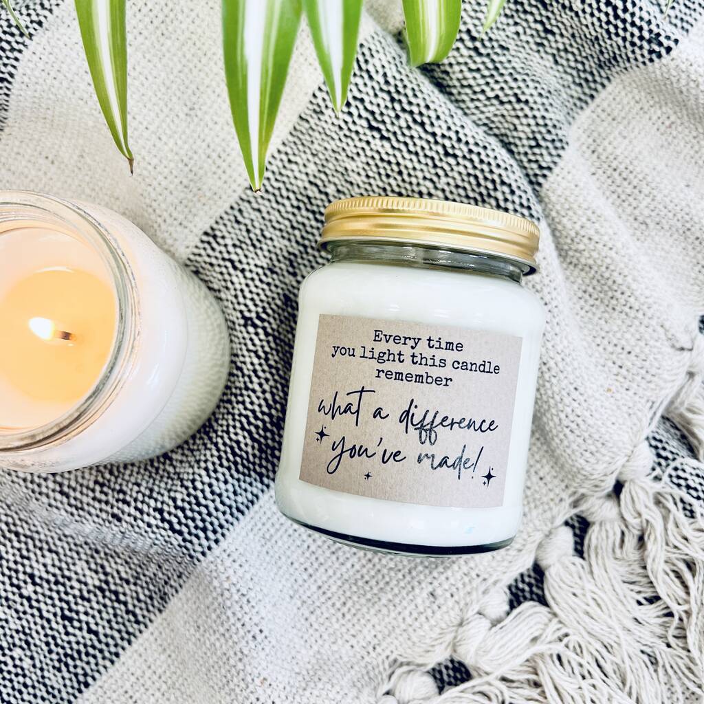 Thank You Teacher Gift By Lollyrocket Candle Co | notonthehighstreet.com