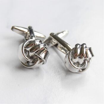 Father Of The Bride Knot Cufflinks, 2 of 3