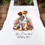 Personalised Jack Russell In Christmas Lights, thumbnail 3 of 10