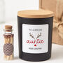 Personalised Christmas Candle Gift For Auntie, thumbnail 1 of 12