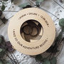 Personalised Birch Wedding Ring Box, thumbnail 8 of 8