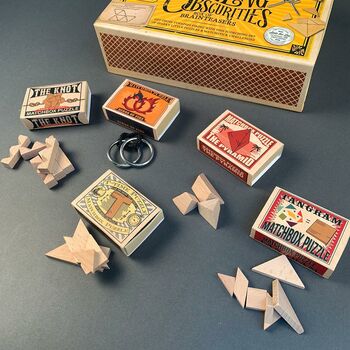 The Puzzling Obscurities Set Of Matchbox Puzzles, 2 of 7
