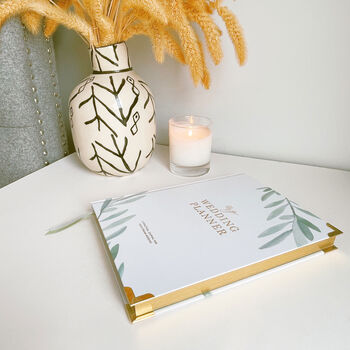 Olive Leaves Wedding Planner Book, 2 of 12