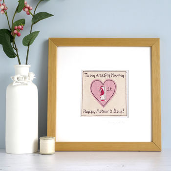 Personalised Heart 1st Birthday Card For Girls, 4 of 12