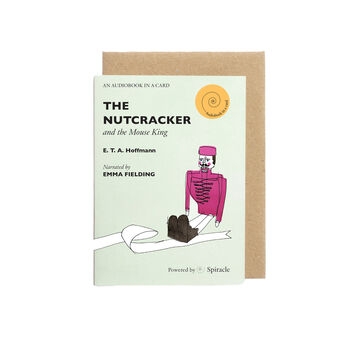The Nutcracker Audiobook Card Christmas Gift Book Lover, 5 of 12