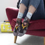 Personalised Mummy And Me Wizard Photo Socks, thumbnail 1 of 2