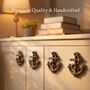 Antique Brass Anchor Drawer Pull, thumbnail 7 of 9