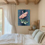 Botanical Moth Moonlight Art Print, thumbnail 4 of 4