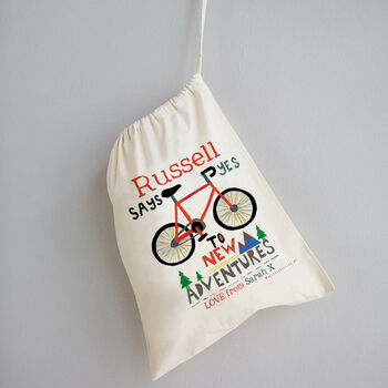 Personalised Cycling Adventures Storage Bag, 4 of 6