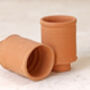Terracotta Cylinder Plant Pot Set, thumbnail 2 of 3
