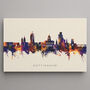 Nottingham Cityscape Skyline Print, thumbnail 1 of 12