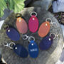 Handmade Personalised Leather Keyring – Custom Initials Gift Boxed, thumbnail 5 of 7