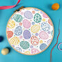 Easter Egg Bonanza Embroidery Kit, thumbnail 1 of 9