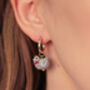Spring Chicken Earrings, thumbnail 4 of 5