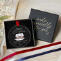 Our First Christmas In New Home Personalised Bauble, thumbnail 3 of 7