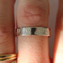 Family Birth Flower Ring Sterling Silver Or 9ct Gold, thumbnail 2 of 8