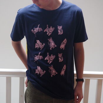 Raining Cats And Dogs T Shirt, 3 of 5