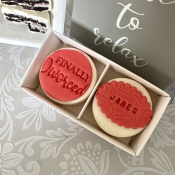 'Finally Divorced' Chocolate Covered Oreo Twin Gift, 10 of 12