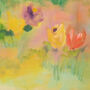 Rosae Floral Painting Canvas Print, thumbnail 4 of 4