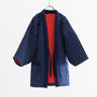 Japanese Padded Cotton Kimono Jacket, thumbnail 5 of 6