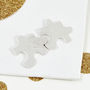 Personalised Silver Mother And Daughter Jigsaw Keepsake, thumbnail 2 of 7