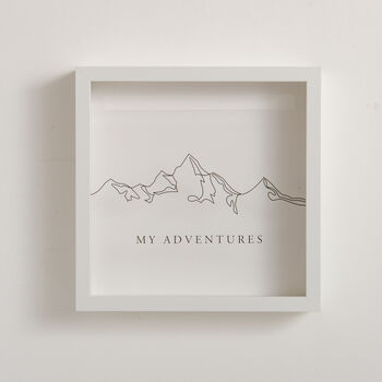 Mountains Adventures Memory Frame, 5 of 9