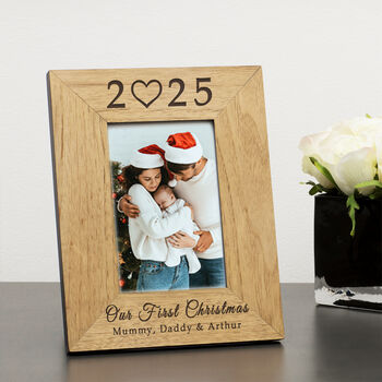 Our First Christmas 2025 Picture Frame, 4 of 4