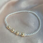 Sterling Silver 925 Milestone 30 40 50 60 70 80 90 Bead Birthday Bracelet, thumbnail 6 of 9