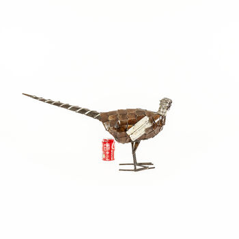 Pheasant 50cm/20in Handmade Metal Sculptures, 8 of 9