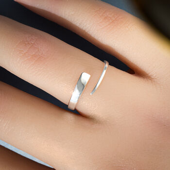 Sterling Silver Wrap Ring, 2 of 7
