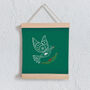 Dove Banner Embroidery Kit, thumbnail 1 of 6