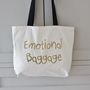 Emotional Baggage Shopper With Zip, thumbnail 1 of 5