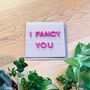 I Fancy You Mini Garland Card And Decoration, thumbnail 1 of 3