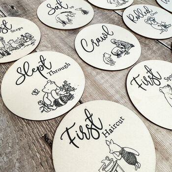 Pooh Milestone Discs For Baby's Firsts New Baby, 3 of 6