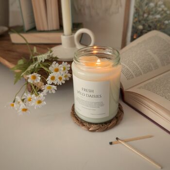Fresh Wild Daisies Candle, 3 of 3