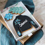 Personalised Leather Jacket Biscuit, thumbnail 4 of 5