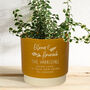 Personalised New Home Indoor Plant Pot, thumbnail 1 of 6