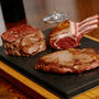 The Sharing Steak Plate For Hot Stone Cooking, thumbnail 1 of 10