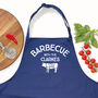 Barbecue With The … Personalised Bbq Apron, thumbnail 5 of 5