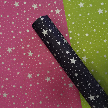 Stars Eco Friendly Mulberry Wrapping Paper, 4 of 4