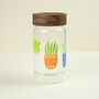 Personalised Plant Fund Glass Storage Jar, thumbnail 3 of 9