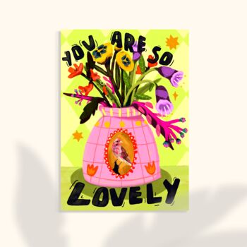 'You're So' Still Life Uplifting Quote Print, 4 of 4