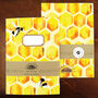 Mellifera Honeybee Print A5 Lined Journal, thumbnail 3 of 10