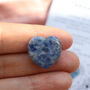 Sodalite Polished Heart For Calm And Clarity, thumbnail 1 of 6