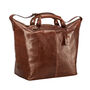 Personalised Large Leather Luggage Bag 'Fabrizio', thumbnail 7 of 12