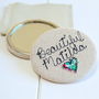 Personalised Linen Mirror, thumbnail 2 of 7