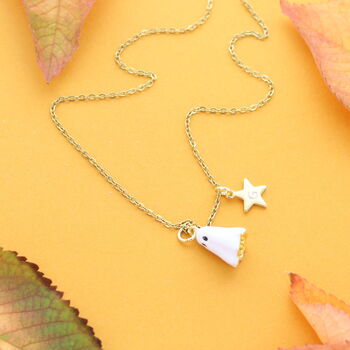 Ghost Personalised Star Charm Necklace, 3 of 5