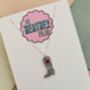 Silver And Pink Cowboy Boot Charm Necklace / Cowgirl Jewellery / Disco Western Gift / Nashville Bachelorette Accessory / Rodeo Statement, thumbnail 2 of 11